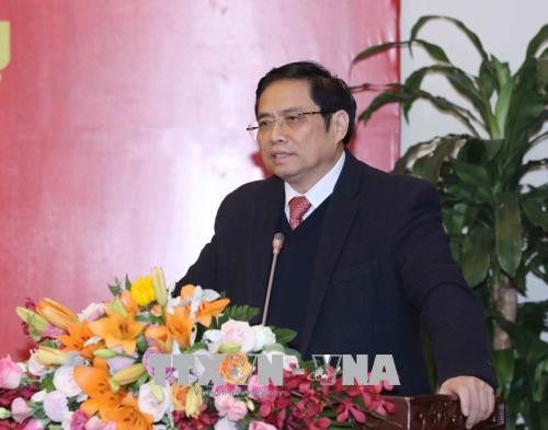 Đồng chí Phạm Minh Chính, Ủy viên Bộ Chính trị, Bí thư Trung ương Đảng, Trưởng ban Tổ chức Trung ương. Ảnh: TTXVN Đồng chí Phạm Minh Chính, Ủy viên Bộ Chính trị, Bí thư Trung ương Đảng, Trưởng ban Tổ chức Trung ương. Ảnh: TTXVN