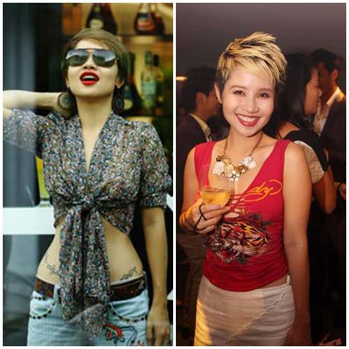 Với phong cách quái đản như thế này thì rất khó ai có thể bắt chước được Mai Khôi. Với phong cách quái đản như thế này thì rất khó ai có thể bắt chước được Mai Khôi.