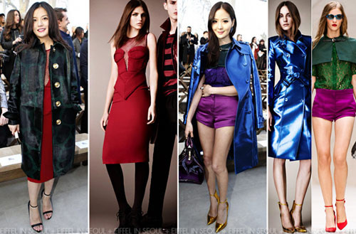 Tại tuần lễ thời trang London, Triệu Vy được xuất hiện đơn giản nhưng sang trọng trong cây đồ hiệu Burberry. Aimee Sun cũng chọn thương hiệu này để tỏa sáng tại London FW. Tại tuần lễ thời trang London, Triệu Vy được xuất hiện đơn giản nhưng sang trọng trong cây đồ hiệu Burberry. Aimee Sun cũng chọn thương hiệu này để tỏa sáng tại London FW.