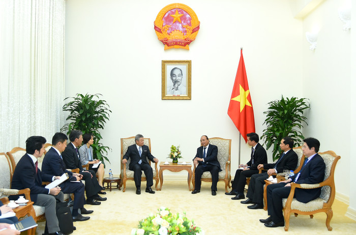 Chủ tịch Tập đoàn Nikkei đánh giá cao Việt Nam trong việc cải thiện môi trường kinh doanh, tháo gỡ khó khăn cho doanh nghiệp. Ảnh: VGP. Chủ tịch Tập đoàn Nikkei đánh giá cao Việt Nam trong việc cải thiện môi trường kinh doanh, tháo gỡ khó khăn cho doanh nghiệp. Ảnh: VGP.
