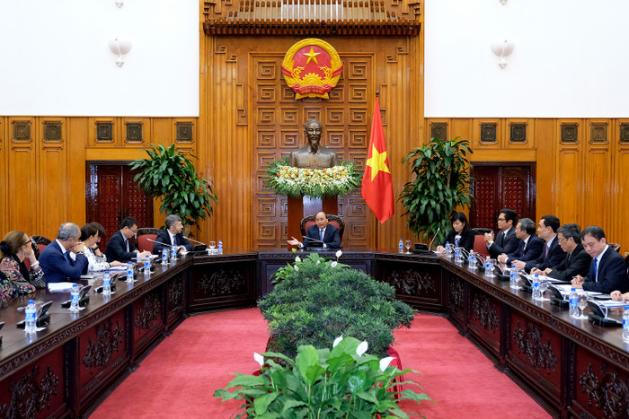 Chính phủ cũng như các doanh nghiệp Italy đánh giá cao Chính phủ Việt Nam trong việc mở cửa làm ăn, tự do hoá thương mại. Ảnh: VGP. Chính phủ cũng như các doanh nghiệp Italy đánh giá cao Chính phủ Việt Nam trong việc mở cửa làm ăn, tự do hoá thương mại. Ảnh: VGP.