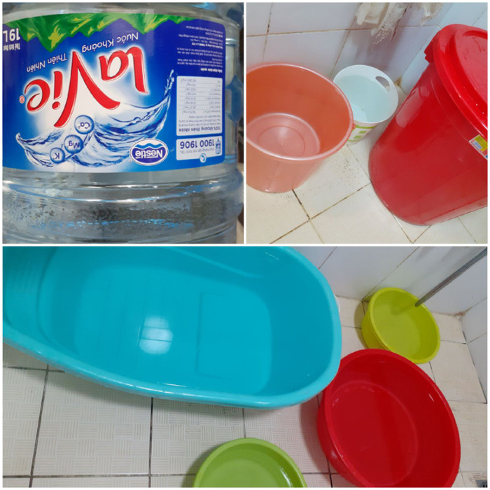 Nhiều gia đình tại Hà Nội chắt chiu từng giọt nước sạch (Ảnh:N.D) Nhiều gia đình tại Hà Nội chắt chiu từng giọt nước sạch (Ảnh:N.D)