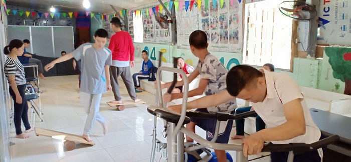 Đối với giáo viên khuyết tật điều quan trọng nhất là cái Tâm của người làm nghề (Ảnh:V.N)