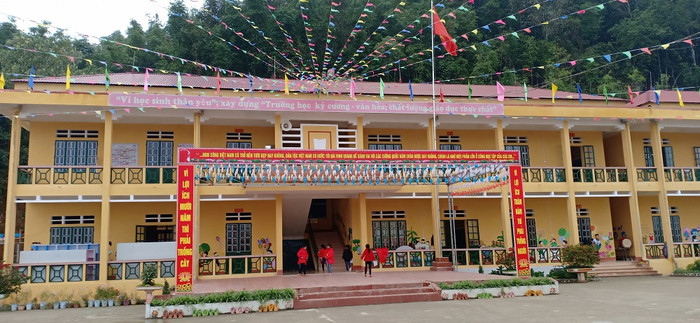Những ngôi trường vùng cao được Nhà nước đầu tư về cơ sở vật chất, phòng ốc, hạ tầng (Ảnh:Đức Minh) Những ngôi trường vùng cao được Nhà nước đầu tư về cơ sở vật chất, phòng ốc, hạ tầng (Ảnh:Đức Minh)