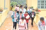 Học sinh vùng cao được Nhà nước tạo mọi điều kiện cho ăn học (Ảnh:V.N)