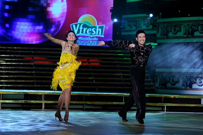 Bài nhảy của Minh Quân sạch sẽ nhưng hơi thiếu sự bùng nổ nào đó.