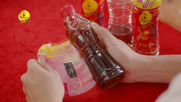 Nhập mã code dưới nhãn chai để có cơ hội may mắn