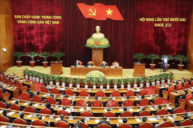 Toàn cảnh Phiên bế mạc Hội nghị. Ảnh: Trí Dũng/TTXVN