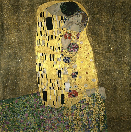Tác phẩm Nụ hôn của Gustav Klimt Tác phẩm Nụ hôn của Gustav Klimt