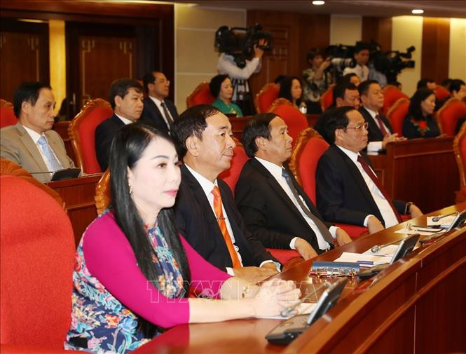 Các đại biểu dự bế mạc Hội nghị. Ảnh: Trí Dũng/TTXVN