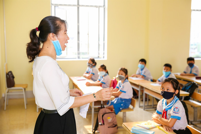 Học sinh trở lại trường học sau thời gian nghỉ phòng dịch Covid-19. (Ảnh minh họa: Giaoducthoidai.vn) Học sinh trở lại trường học sau thời gian nghỉ phòng dịch Covid-19. (Ảnh minh họa: Giaoducthoidai.vn)