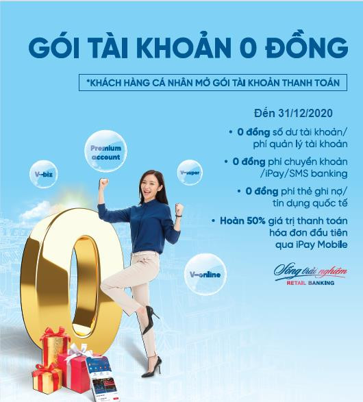 VietinBank dành tặng Gói tài khoản 0 đồng cho mọi khách hàng cá nhân VietinBank dành tặng Gói tài khoản 0 đồng cho mọi khách hàng cá nhân