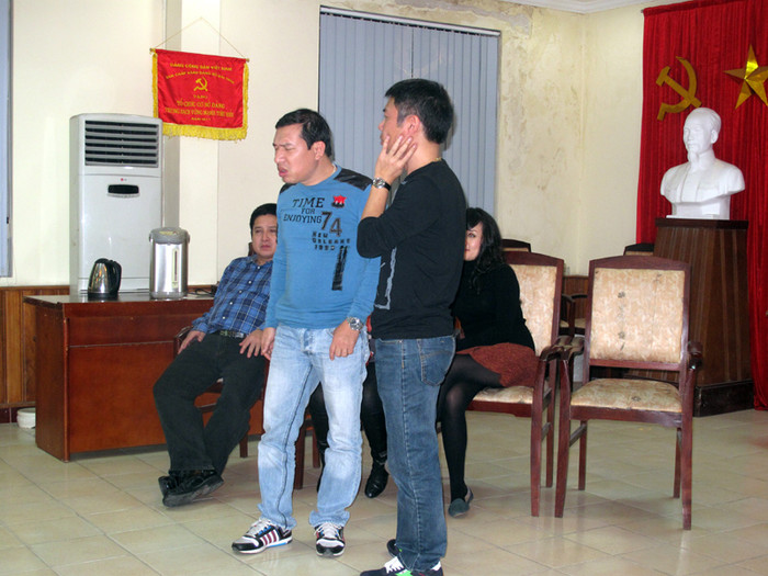 Công Lý, Quang Thắng tập thoại.