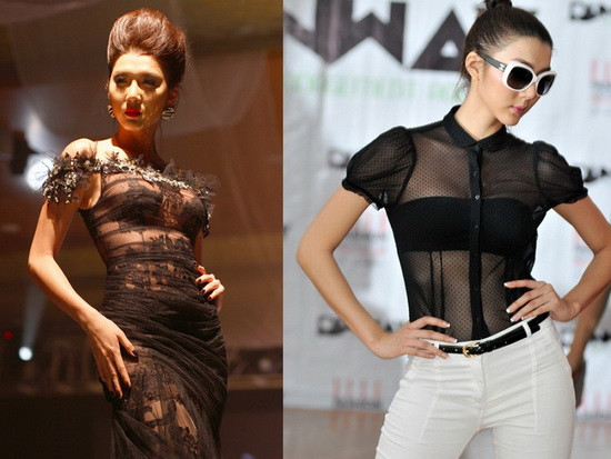 Đồng nghiệp của Pink Q, người mẫu Ngọc Quyên cũng là một chân dài được yêu thích bởi sự chuyên nghiệp trong nghề, phong cách trình diễn cá tính và tính cách thân thiện ngoài đời. Hình ảnh và tên tuổi của cô hẳn sẽ đẹp hoàn hảo nếu không có scandal nude vì môi trường từng gây xôn xao.