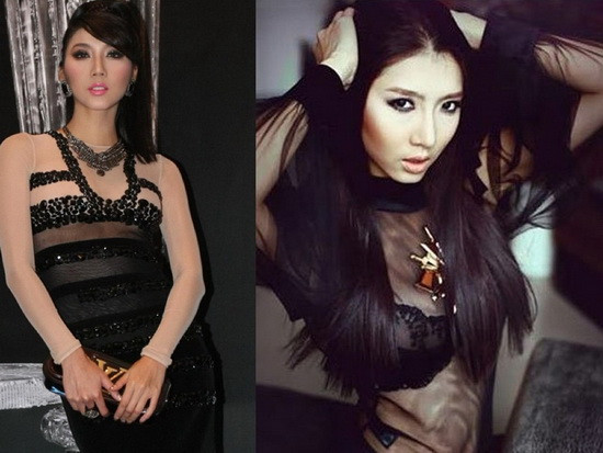 Dám lấy thân mình để bảo vệ môi trường, nên khi Ngọc Quyên không ngại ngần với phong cách váy ren xuyên thấu khoe nội y táo bạo, nhiều người cũng chẳng lấy làm bất ngờ.