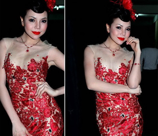 Phi Thanh Vân là một trường hợp đặc biệt gắn liền với xu hướng thời trang xuyên thấu, bởi lẽ lần đầu cô mặc cũng được xem là lần cuối công chúng được thấy cô diện váy ren. Lý do bởi lẽ, sau khi diện chiếc váy này đi sự kiện, bao nhiêu "gạch đá" đã ném xuống "nữ hoàng dao kéo" không thương tiếc.