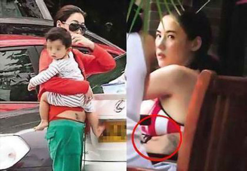 Trương Bá Chi xấu hổ vì bị lộ lớp mỡ bụng nhăn nhúm Trương Bá Chi xấu hổ vì bị lộ lớp mỡ bụng nhăn nhúm