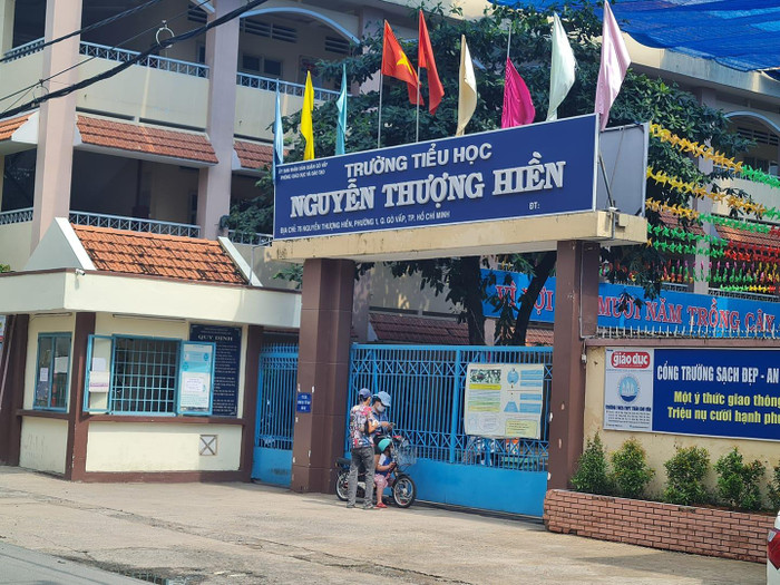 Trường Tiểu học Nguyễn Thượng Hiền, quận Gò Vấp, Thành phố Hồ Chí Minh (ảnh: P.L) Trường Tiểu học Nguyễn Thượng Hiền, quận Gò Vấp, Thành phố Hồ Chí Minh (ảnh: P.L)