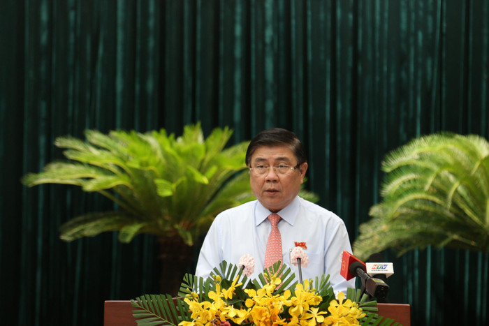 Ông Nguyễn Thành Phong tái đắc cử Chủ tịch Ủy ban nhân dân Thành phố Hồ Chí Minh (ảnh: TTBC) Ông Nguyễn Thành Phong tái đắc cử Chủ tịch Ủy ban nhân dân Thành phố Hồ Chí Minh (ảnh: TTBC)