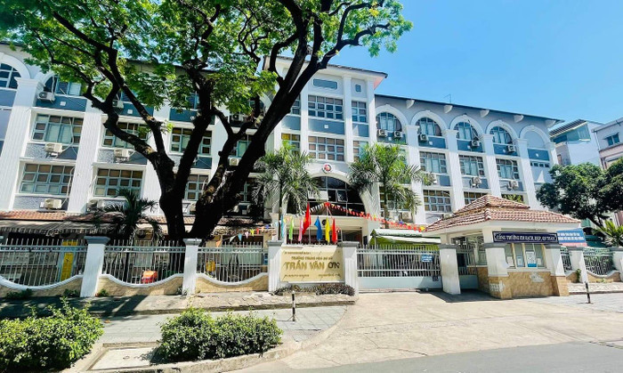 Trường trung học cơ sở Trần Văn Ơn, quận 1, Thành phố Hồ Chí Minh (ảnh minh họa: P.L)