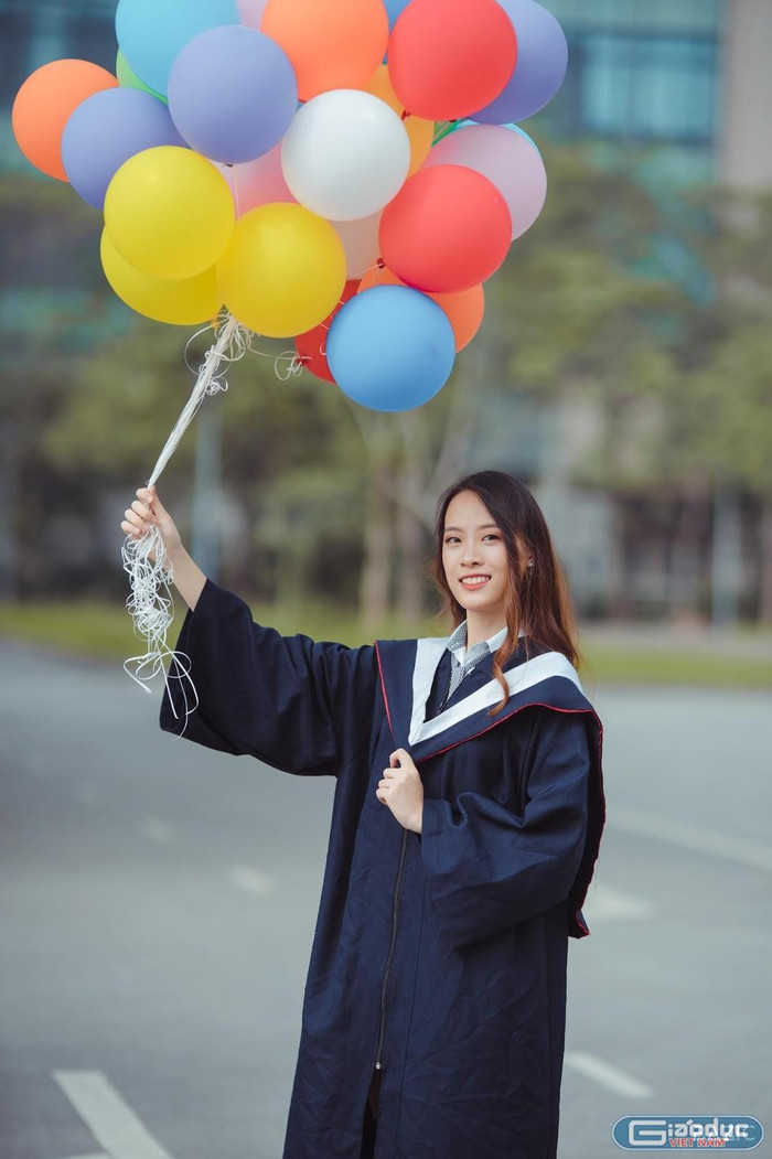 Ngô Phương Trang bật mí bí quyết ôn thi hiệu quả. (Ảnh: NVCC)