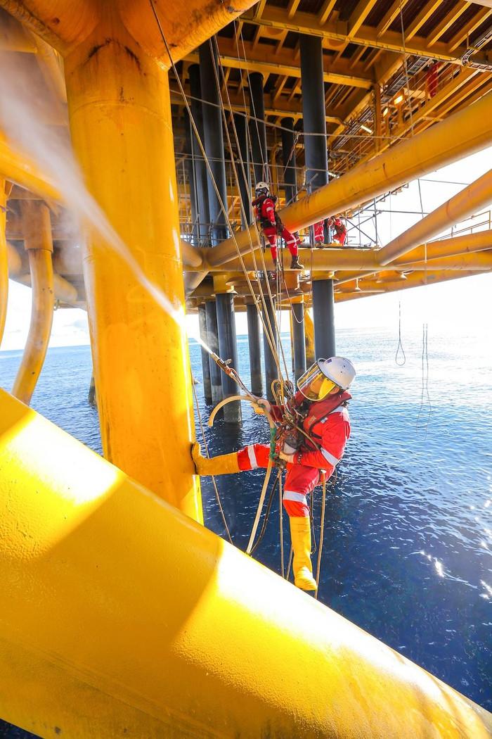 Bảo dưỡng chân đế giàn Mộc Tinh Bảo dưỡng chân đế giàn Mộc Tinh