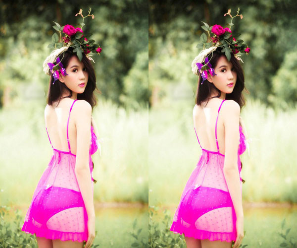 Cô đang biến khu vườn xinh đẹp thành bãi biển khi khoe thân trong trang phục Bikini. Cô đang biến khu vườn xinh đẹp thành bãi biển khi khoe thân trong trang phục Bikini.