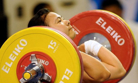 Ngô Thị Xuyên giành HCĐ cử tạ. Ngô Thị Xuyên giành HCĐ cử tạ.