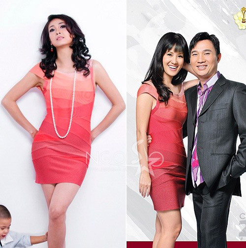 Hà Kiều Anh "đụng độ" chiếc váy băng quấn của Herve Leger. Chiếc váy này có mức giá là 1590 USD, tương đương với hơn 33 triệu đồng Hà Kiều Anh "đụng độ" chiếc váy băng quấn của Herve Leger. Chiếc váy này có mức giá là 1590 USD, tương đương với hơn 33 triệu đồng