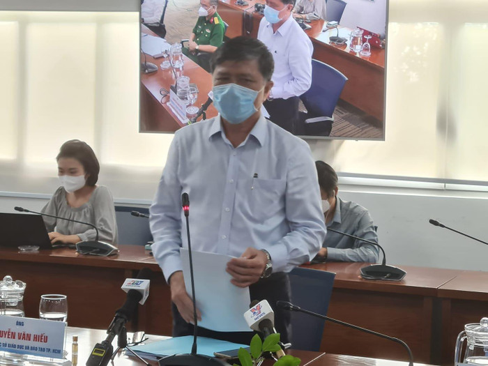 Ông Nguyễn Văn Hiếu - Giám đốc Sở Giáo dục và Đào tạo Thành phố Hồ Chí Minh (ảnh: P.L)