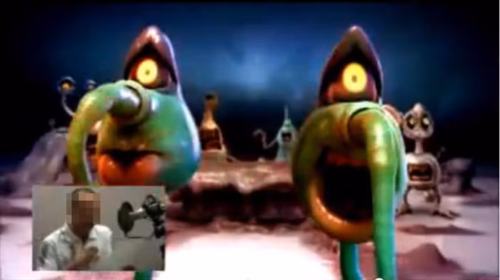 Những hình ảnh quái vật ghê rợn này vô tình đã trở thành nỗi khiếp sợ của một số các em nhỏ và của cả gia đình khi đến giờ cơm tối