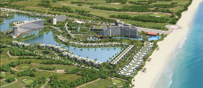 Mövenpick Resort Waverly Phú Quốc với diện tích mặt hồ trải khắp dự án Mövenpick Resort Waverly Phú Quốc với diện tích mặt hồ trải khắp dự án