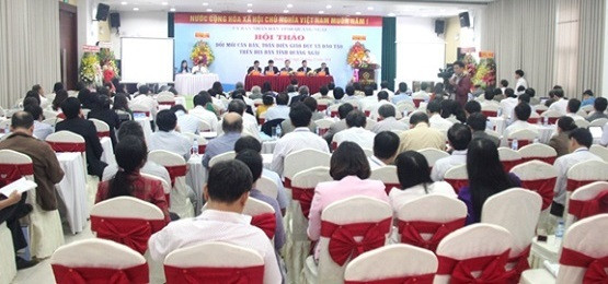 Hội thảo “Đổi mới căn bản, toàn diện giáo dục và đào tạo trên địa bàn tỉnh Quảng Ngãi” sau 5 năm thực hiện Nghị quyết số 29-NQ/TW Hội thảo “Đổi mới căn bản, toàn diện giáo dục và đào tạo trên địa bàn tỉnh Quảng Ngãi” sau 5 năm thực hiện Nghị quyết số 29-NQ/TW