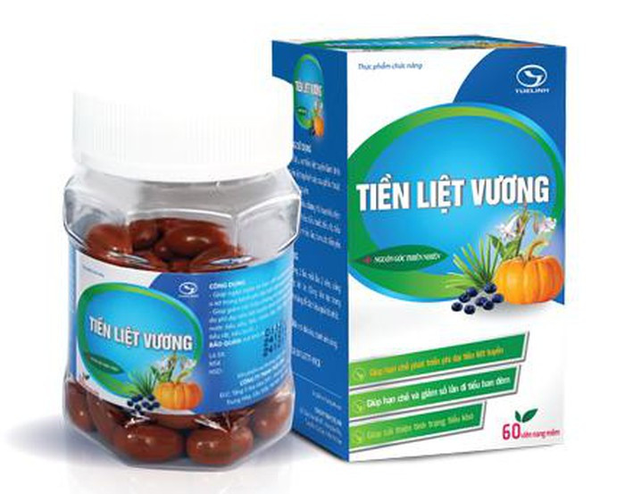 Sản phẩm Tiền liệt vương của Công ty Trách nhiệm Hữu hạn Tuệ Linh. Sản phẩm Tiền liệt vương của Công ty Trách nhiệm Hữu hạn Tuệ Linh.