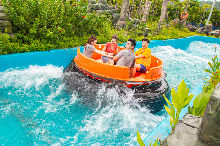 Trò chơi Dòng sông thử thách- Dragon Park - Sun World Halong Complex