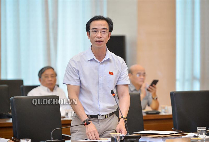 Đại biểu Nguyễn Quang Tuấn. Ảnh: Quốc hội.