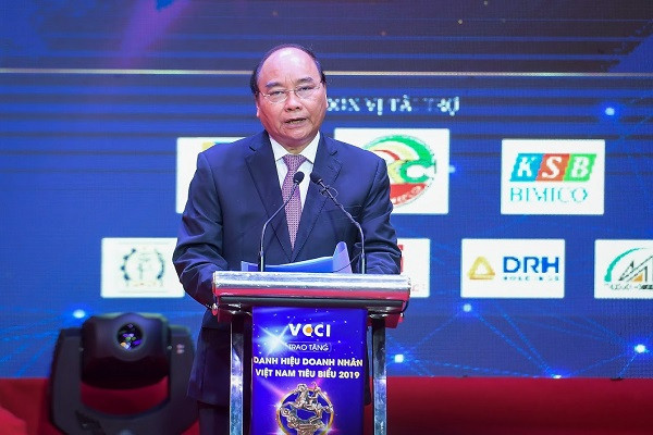 Thủ tướng Nguyễn Xuân Phúc phát biểu tại buổi lễ.