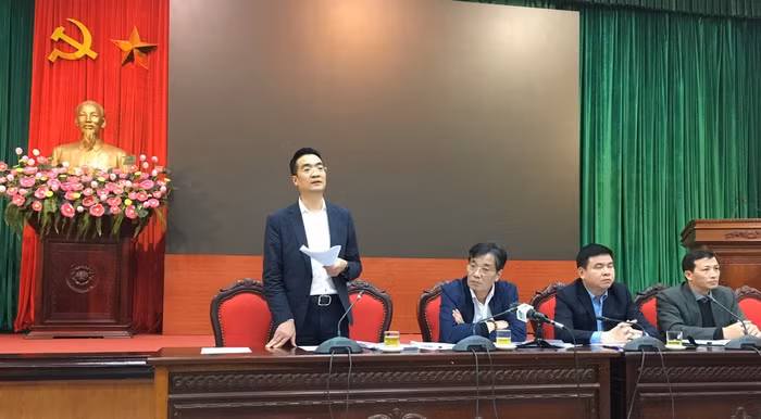 Ông Nguyễn Trọng Kỳ Anh - Phó Giám đốc Sở Quy hoạch Kiến trúc Hà Nội. Ảnh: Vũ Phương.