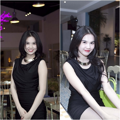 Nhìn cách Ngọc Trinh sử dụng phụ kiện cho những trang phục màu đen của mình mới thấy cô khá tinh tế và thời trang. Nhìn cách Ngọc Trinh sử dụng phụ kiện cho những trang phục màu đen của mình mới thấy cô khá tinh tế và thời trang.