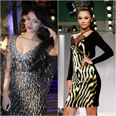 Thời trang của Hồng Quế hoặc diêm dúa quá đà, hoặc sexy "quá đáng". Thời trang của Hồng Quế hoặc diêm dúa quá đà, hoặc sexy "quá đáng".