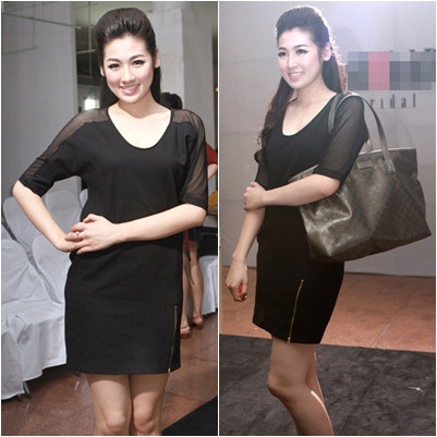 ... nhưng lại thường xuyên lựa chọn cho mình những trang phục già nua và kém sắc như thế này. ... nhưng lại thường xuyên lựa chọn cho mình những trang phục già nua và kém sắc như thế này.