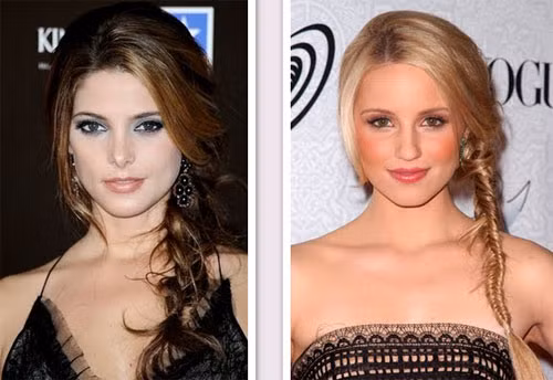Ashley Greene và Dianna Agron trông rất trẻ trung.
