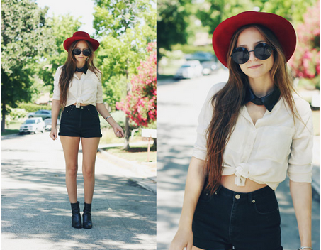 Với hnững chiếc áo sơ vi trắng đơn giảng, chiêc quần short màu trầm đơn giản, thì một đôi ankle boot sẽ làm bạn trông ấn tượng và thật nổi bật Với hnững chiếc áo sơ vi trắng đơn giảng, chiêc quần short màu trầm đơn giản, thì một đôi ankle boot sẽ làm bạn trông ấn tượng và thật nổi bật