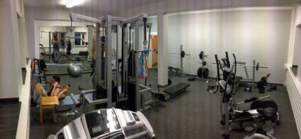 Phòng Fitness của trường ISB Phòng Fitness của trường ISB