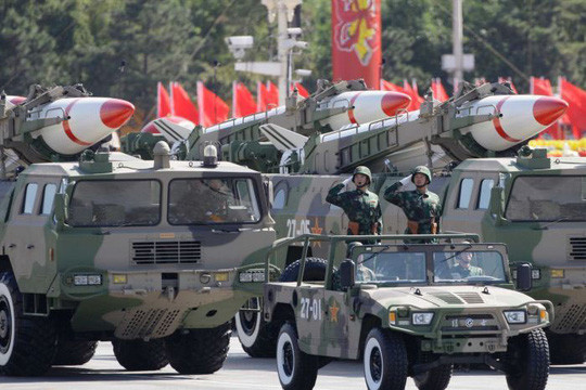 Lực lượng tên lửa của Trung Quốc trong một lễ duyệt binh (Ảnh: Reuters) Lực lượng tên lửa của Trung Quốc trong một lễ duyệt binh (Ảnh: Reuters)