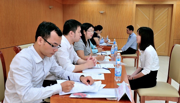 Phỏng vấn các ứng viên thi tuyển vào VietinBank Phỏng vấn các ứng viên thi tuyển vào VietinBank