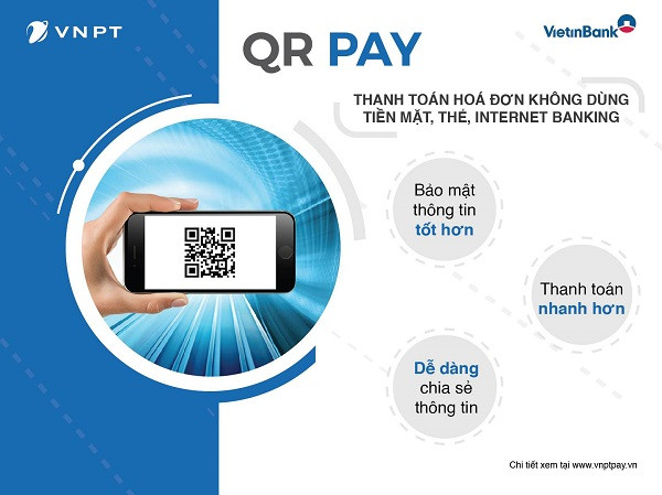 Thanh toán cước bằng QR Code là hình thức thanh toán mang tính cách mạng của công nghệ số. Thanh toán cước bằng QR Code là hình thức thanh toán mang tính cách mạng của công nghệ số.