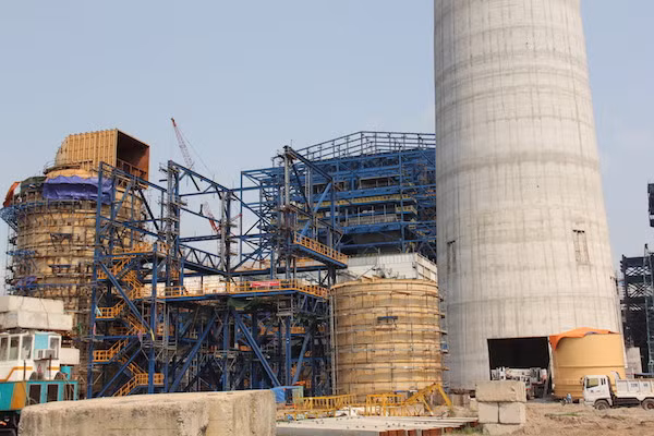 Hoạt động thi công tại Dự án Nhà máy Nhiệt điện Thái Bình 2