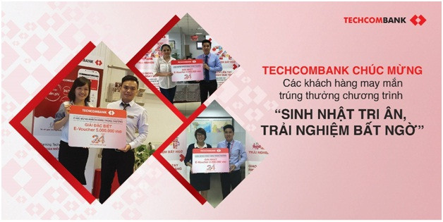 Các khách hàng đã may mắn trúng thưởng chương trình. Các khách hàng đã may mắn trúng thưởng chương trình.