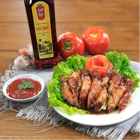 Món Mực sữa chiên nước mắm - nguồn Feedy.vn Món Mực sữa chiên nước mắm - nguồn Feedy.vn